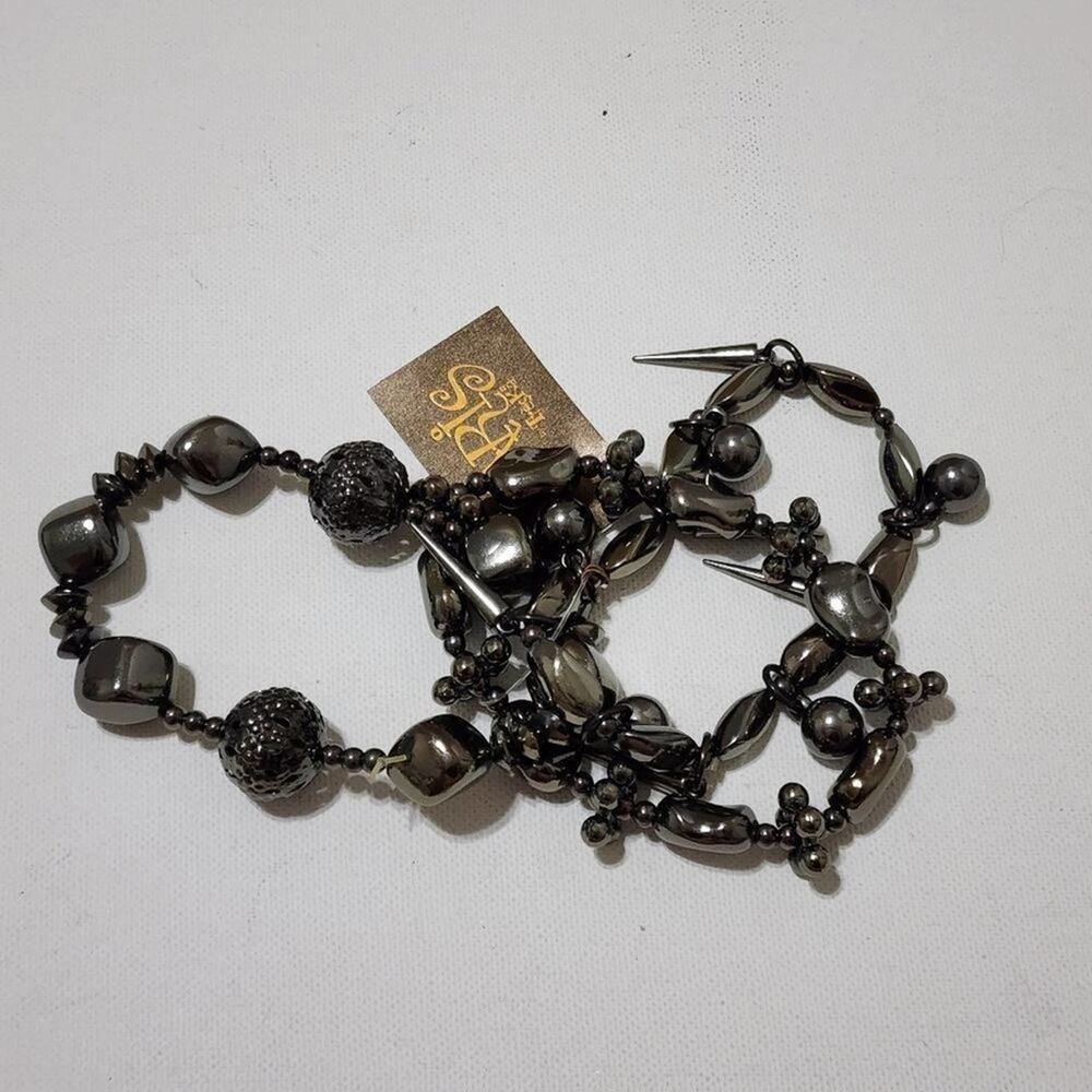 TRESKA beaded bracelet bundle lot new!!!